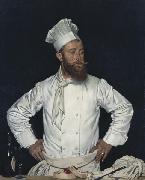 William Orpen Le Chef de l Hotel Chatham oil painting on canvas